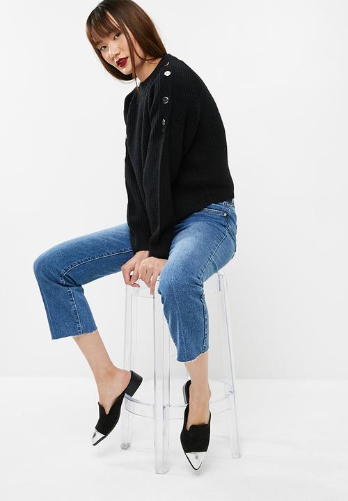 New Look - Button shoulder jumper
