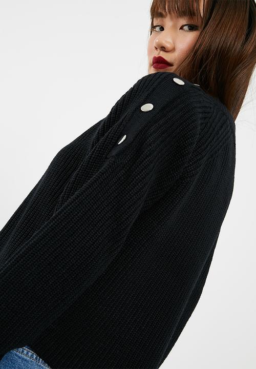 New Look - Button shoulder jumper