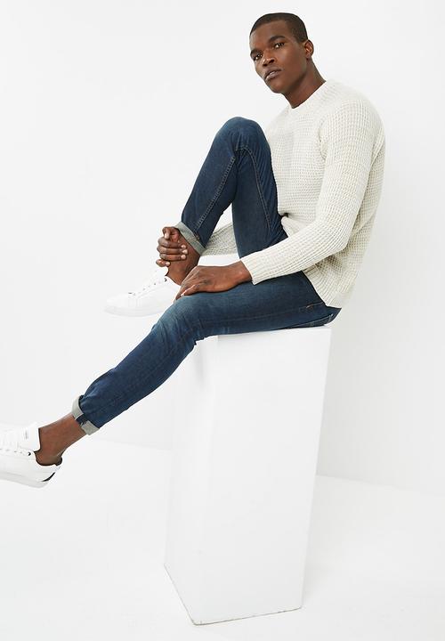 basicthread - Raglan textured knit
