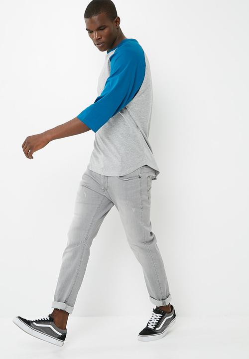 basicthread - 3-Pack oversized raglan tee