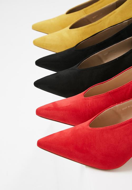 Public Desire - Spy pointy block heel