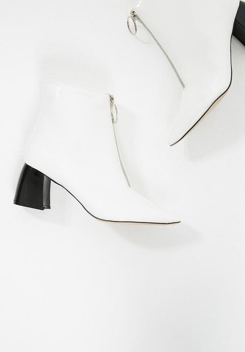 Public Desire - Instinct patent zip boot