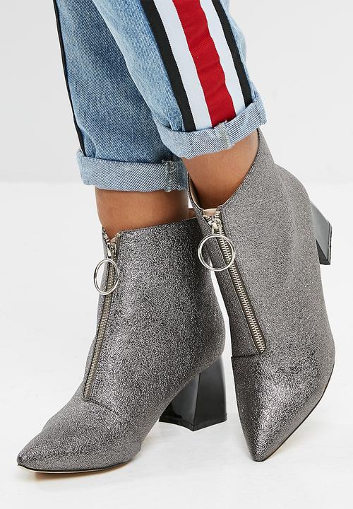 Public Desire - Instinct patent zip boot