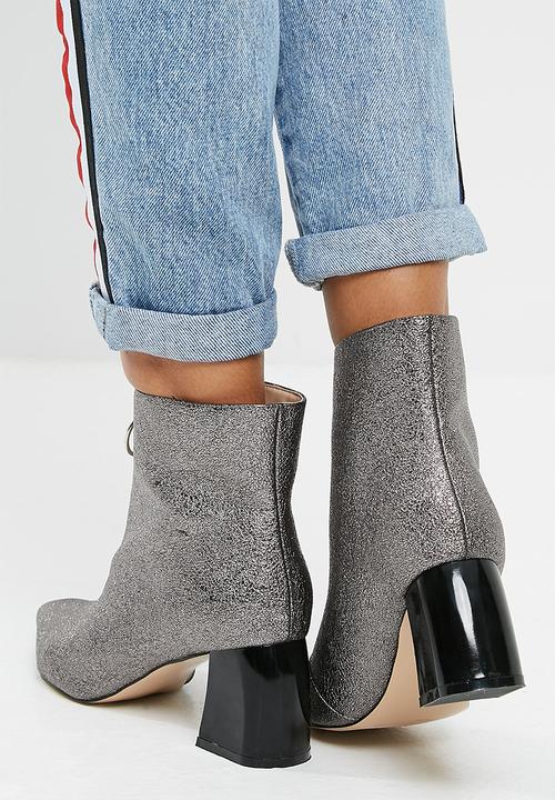Public Desire - Instinct patent zip boot