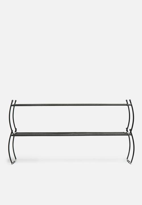 Imelda Shoe Racks 2 Black Umbra Shelves Racks Superbalist Com