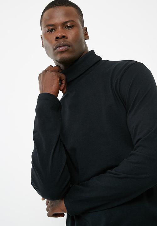 basicthread - Plain roll neck tee