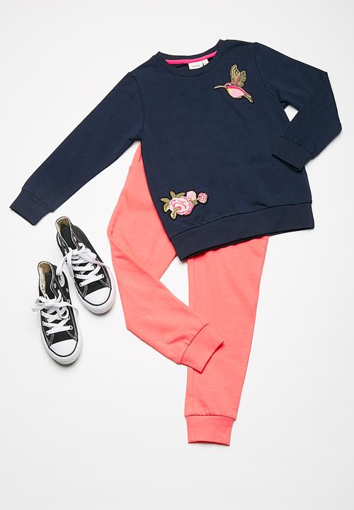 Name It - Nina embroidered sweat
