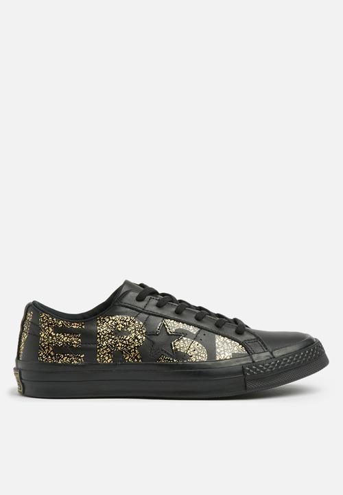 converse one star gold