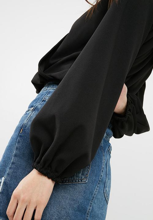 dailyfriday - Knit wrap top