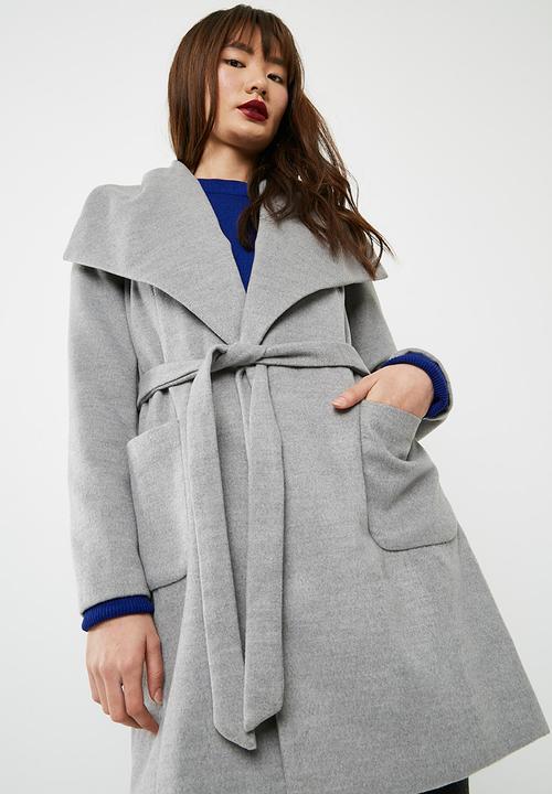 dailyfriday - Melton wrap coat