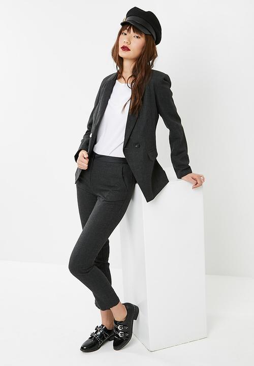 dailyfriday - Check trouser - grey 