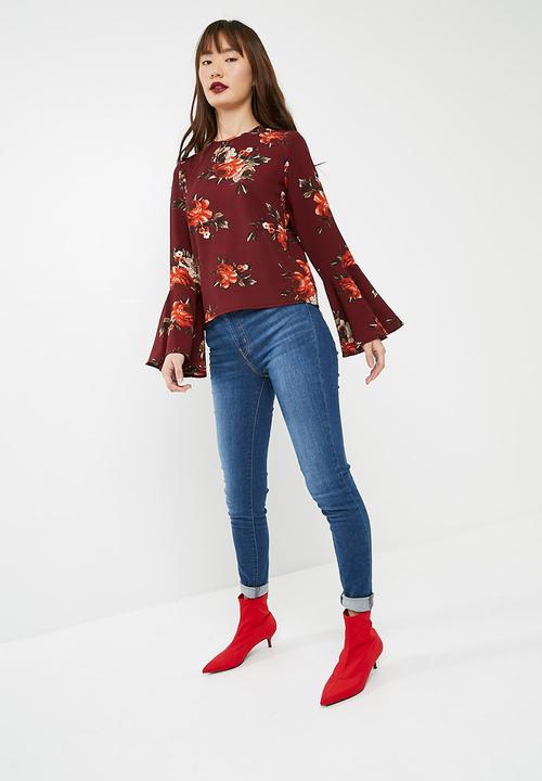dailyfriday - Flared sleeve blouse