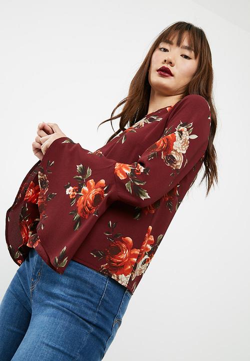 dailyfriday - Flared sleeve blouse