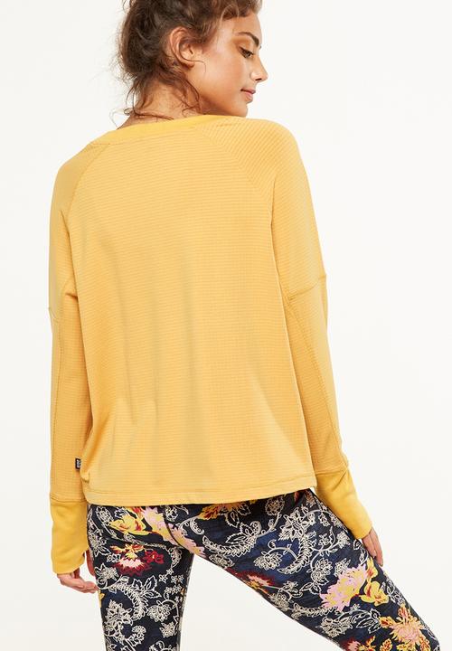Cotton On - Waffle crew neck long sleeve top