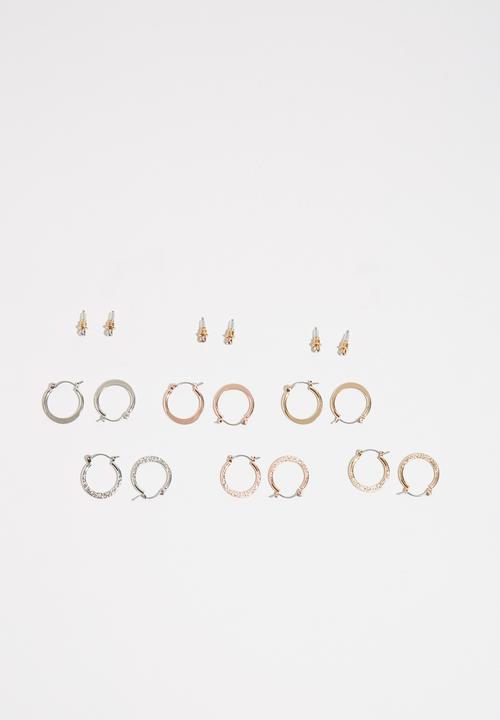 dailyfriday - 9pk crystal assorted hoop set