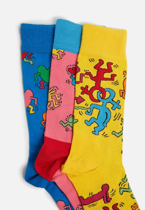 Happy Socks - Keith Haring socks box set