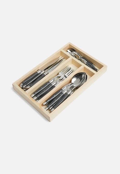 Laguiole by Jean Dubost - 24 piece cutlery set