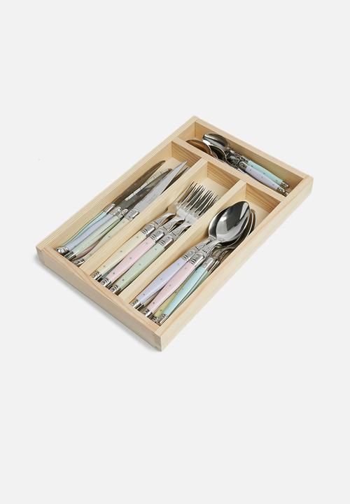 Laguiole by Jean Dubost - 24 piece cutlery set
