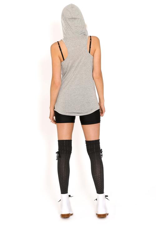 PUMA Lifestyle™ - Sleeveless Cover-Up Top – Grey Heather