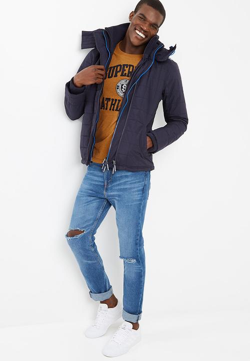 Superdry. - Hood quilt athletic windcheater