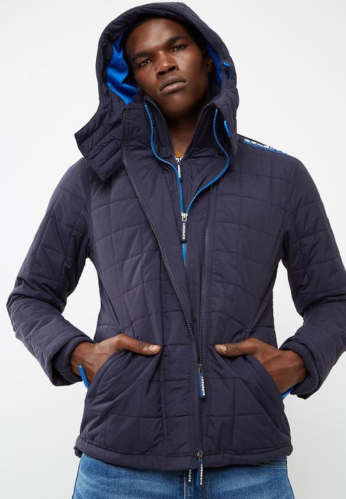 Superdry. - Hood quilt athletic windcheater