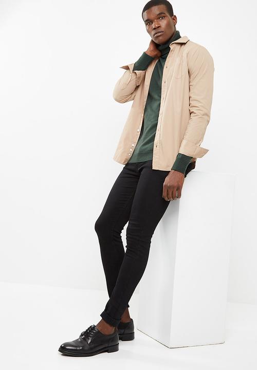 basicthread - Basic roll neck slim fit knit