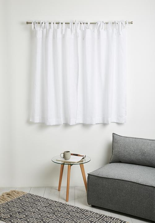 Sixth Floor - Ties café curtain