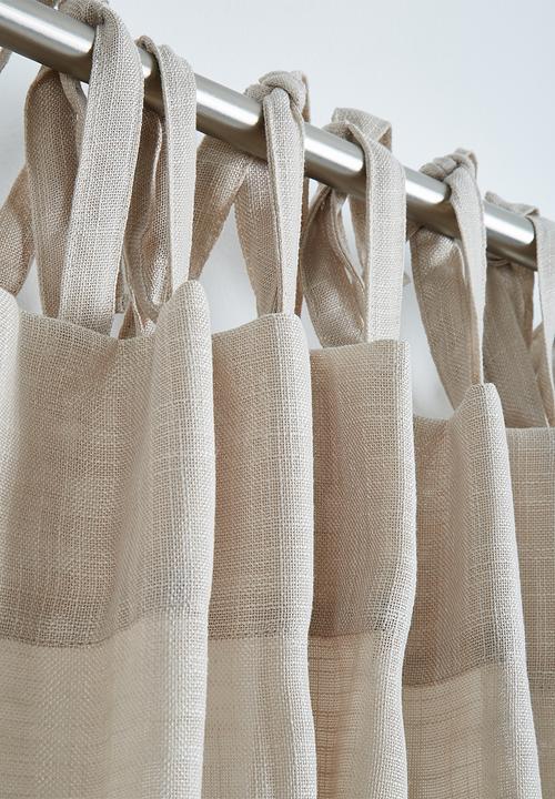 Sixth Floor - Ties café curtain