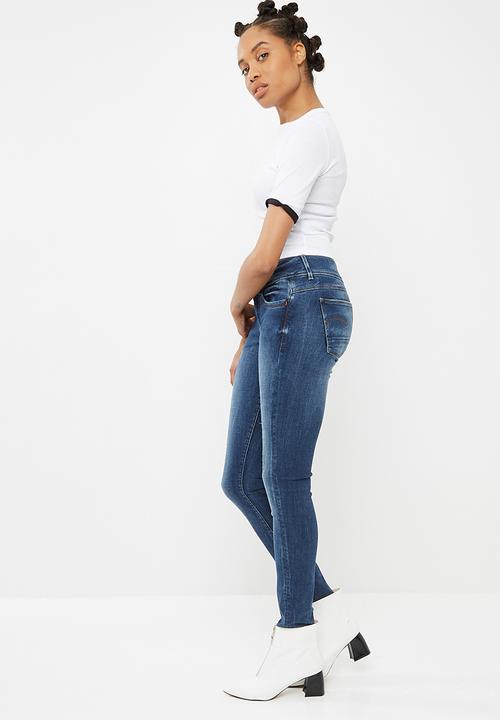 G-STAR - Silber ringer cropped tee