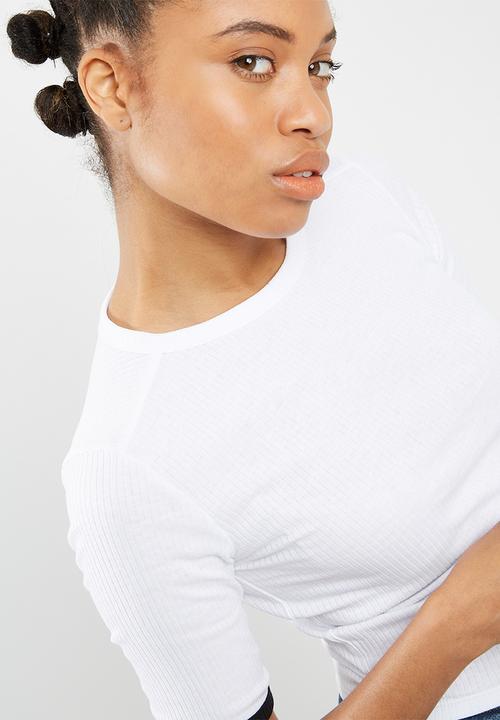 G-STAR - Silber ringer cropped tee