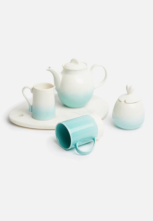 Urchin Art - Pastel pop tea pot