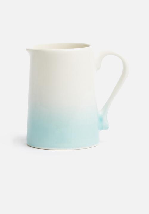 Urchin Art - Pastel pop milk jug & sugar bowl set