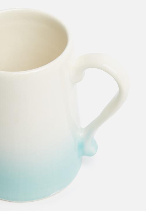 Urchin Art - Pastel pop milk jug & sugar bowl set
