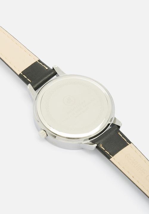 dailyfriday - Lindsay marbled face leather watch
