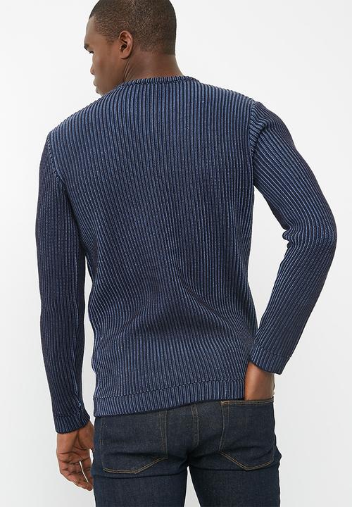 basicthread - Chunky textured pullover