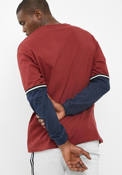 basicthread - Taped oversized tee