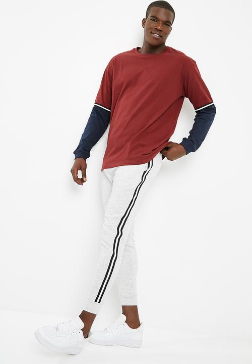 basicthread - Taped oversized tee
