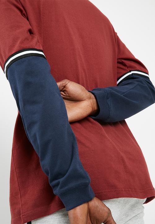basicthread - Taped oversized tee