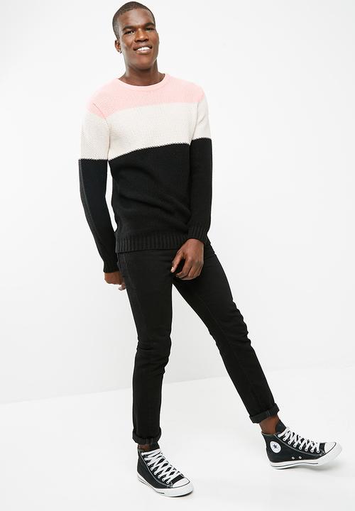 basicthread - Blocked pullover knit
