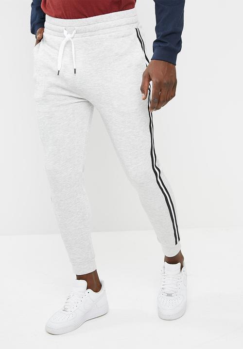 basicthread - Slim taped sweatpants