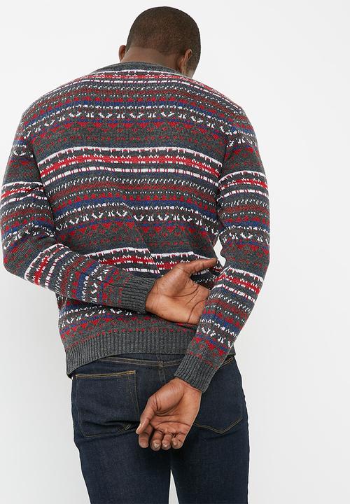 basicthread - Pattern pullover knit