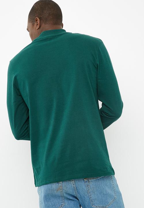 basicthread - Plain high neck tee