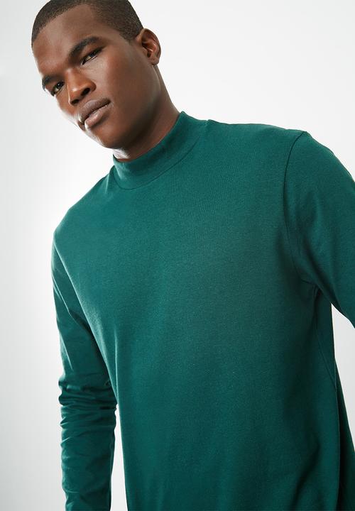 basicthread - Plain high neck tee