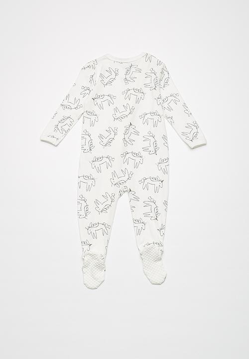 Cotton On - Baby mini zip through romper