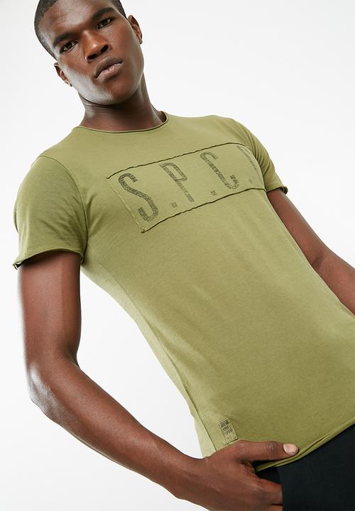 S.P.C.C - SPCC raw edge tee