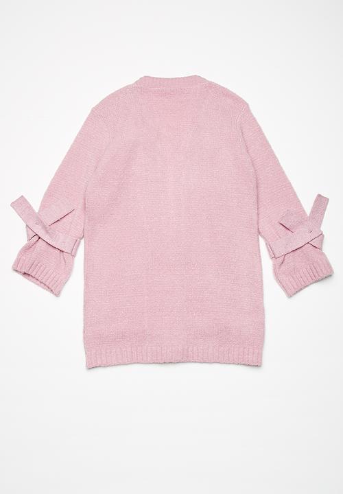 dailyfriday - Kids tie cuff fluffy knit