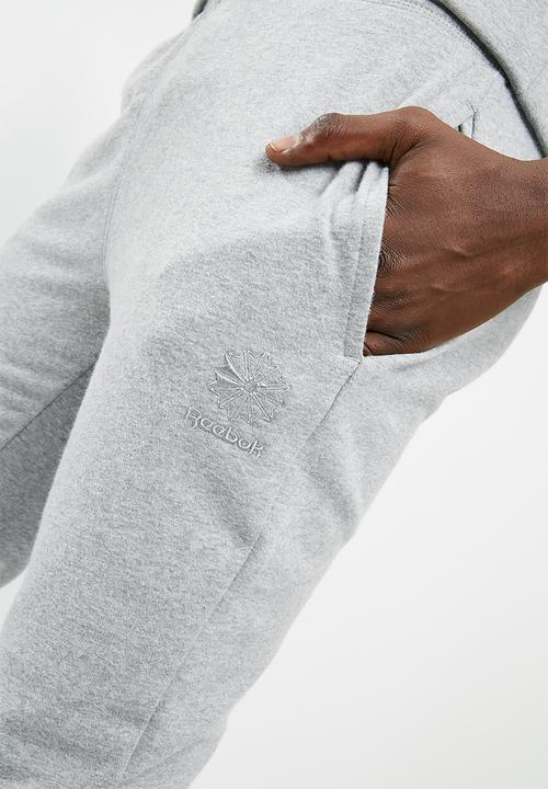 Reebok Classic - Foundation FT Pant - Mid Grey Heather