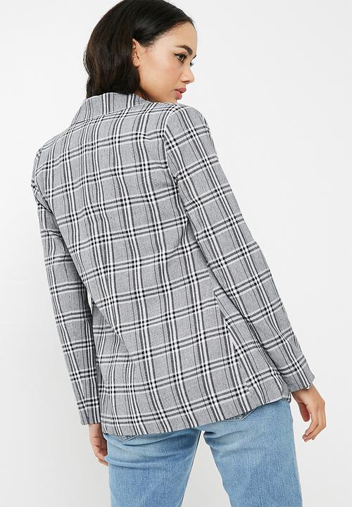 Missguided - Printed longline blazer