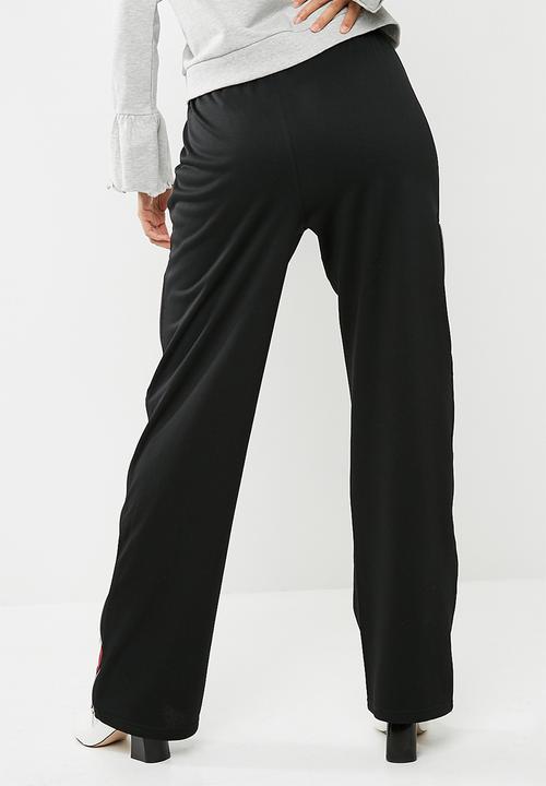 Missguided - Zip through stripe wide leg trouser
