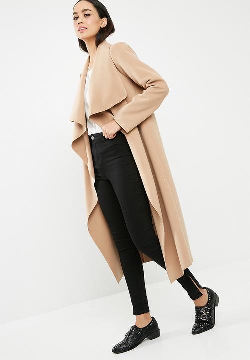 Missguided - Oversized waterfalll duster coat